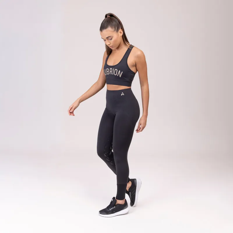 Aubrion React Sculpt Riding Tights in Shadow